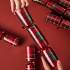 image:imageJOYIN 8 Pack Christmas NonSnap Party Favor Red Check Plaid Party Table Favor Includes Party Hat Jokes amp Gifts Xmas Gifts Prizes for Christmas Holiday Dinner Traditions Supplies
