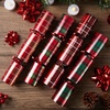 image:imageJOYIN 8 Pack Christmas NonSnap Party Favor Red Check Plaid Party Table Favor Includes Party Hat Jokes amp Gifts Xmas Gifts Prizes for Christmas Holiday Dinner Traditions Supplies
