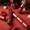 image:imageJOYIN 8 Pack Christmas NonSnap Party Favor Red Check Plaid Party Table Favor Includes Party Hat Jokes amp Gifts Xmas Gifts Prizes for Christmas Holiday Dinner Traditions Supplies
