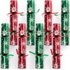 image:imageJOYIN 8 Pack Christmas Party Favor NonSnap Red amp Green Snowflake Design Party Table Favors with Holiday Party Favor Supplies for Kids and Adults Christmas Parties Dinners amp HolidaysRedGreen Snowflakes