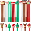 image:imageJOYIN 24 PCS Christmas Fun Pens Bulk Xmas Gel Pens for Kids Gifts Christmas Stationery Supplies School Party Favors Kids Pens Classroom Favor Carnival Prize Stocking Stuffers