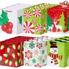 image:imageJOYIN 18 PCS Christmas Paper Bags for Present Xmas Gift Wrap Bags with Handles for Wrapping Xmas Holiday Presents Thanksgiving Gift Decor Classroom and Party Favors 9x 35x 73Xmas