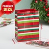image:imageJOYIN 18 PCS Christmas Paper Bags for Present Xmas Gift Wrap Bags with Handles for Wrapping Xmas Holiday Presents Thanksgiving Gift Decor Classroom and Party Favors 9x 35x 73Christmas