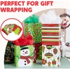 image:imageJOYIN 18 PCS Christmas Paper Bags for Present Xmas Gift Wrap Bags with Handles for Wrapping Xmas Holiday Presents Thanksgiving Gift Decor Classroom and Party Favors 9x 35x 73Christmas