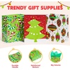 image:imageJOYIN 18 PCS Christmas Paper Bags for Present Xmas Gift Wrap Bags with Handles for Wrapping Xmas Holiday Presents Thanksgiving Gift Decor Classroom and Party Favors 9x 35x 73Christmas