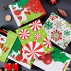 image:imageJOYIN 18 PCS Christmas Paper Bags for Present Xmas Gift Wrap Bags with Handles for Wrapping Xmas Holiday Presents Thanksgiving Gift Decor Classroom and Party Favors 9x 35x 73Xmas