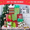 image:imageJOYIN 18 PCS Christmas Paper Bags for Present Xmas Gift Wrap Bags with Handles for Wrapping Xmas Holiday Presents Thanksgiving Gift Decor Classroom and Party Favors 9x 35x 73Christmas