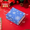 image:imageJOYIN 18 PCS Christmas Paper Gift Bags with Handles Xmas Goodie Bags Snowflakes Christmas Trees for Festivals Birthdays Party Supplies Holiday Present Packing 9x 35x 73