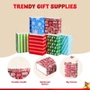 image:imageJOYIN 18 PCS Christmas Paper Gift Bags with Handles Xmas Goodie Bags Snowflakes Christmas Trees for Festivals Birthdays Party Supplies Holiday Present Packing 9x 35x 73