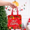 image:imageJOYIN 20 PCS Christmas Reusable Gift Bags Assorted Sizes with Handle Gift Bags Includes 4 Large 8 Medium 8 Small Sizes Christmas NonWoven Party Favor Bags for Holiday Presents and Gift Wrapping