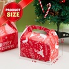 image:imageJOYIN 24 PCS 3D Christmas Treat Gift Wrap Boxes for Holiday Xmas Presents Bakery Cookie Boxes for Gift Giving Cardboard Goodie Candy Box for Desserts Wrapping School Classroom Party Favor Supplies