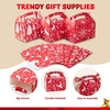image:imageJOYIN 24 PCS 3D Christmas Treat Gift Wrap Boxes for Holiday Xmas Presents Bakery Cookie Boxes for Gift Giving Cardboard Goodie Candy Box for Desserts Wrapping School Classroom Party Favor Supplies