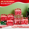 image:imageJOYIN 24 PCS 3D Christmas Treat Gift Wrap Boxes for Holiday Xmas Presents Bakery Cookie Boxes for Gift Giving Cardboard Goodie Candy Box for Desserts Wrapping School Classroom Party Favor Supplies