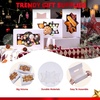 image:imageJOYIN 24 PCS Christmas Cookie Boxes for Gift Giving 875 x 575 x 275 Xmas Holiday White Bakery Treat Boxes Containers with Window for Pastries Cupcakes Chocolate Candy Brownies Donuts36