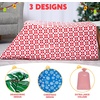 image:imageJOYIN 3 Extra Large Christmas Bags 56x36 with Gift Tags for Xmas Holiday Parties Gift Giving Winter Family Gatherings Office Parties Heavy Duty BagRedBlueGreen