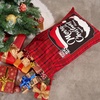 image:imageJOYIN 3 PCS Christmas Santa Burlap Sack 26 x 19 Large Canvas Gift Bag with Drawstring Reusable Personalized Cloth Pouch for Xmas Presents Package Party Supplies Party Favor Decorations