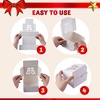 image:imageJOYIN 36 PCS Christmas Cookie Boxes for Gift Giving White Bakery Treat Boxes with Window 4 x 4 x 25 Gift Wrap Box for Xmas Holiday Party Favor Pastries Cupcakes Donuts Brownies DonutsWhite