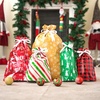 image:imageJOYIN 36 PCS Christmas Drawstrings Gift Bags Assorted SizesLarge Medium Small Xmas Reusable Plastic Bag for Presents Wrapping Holiday Party Favors