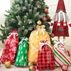 image:imageJOYIN 36 PCS Christmas Drawstrings Gift Bags Assorted SizesLarge Medium Small Xmas Reusable Plastic Bag for Presents Wrapping Holiday Party Favors
