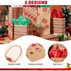 image:imageJOYIN 48 PCS Christmas Kraft Gift Bags 7 x 9 x 35 for Gifts Party Supplies Decor Xmas Goody Treat Candy Bags for Holiday Wedding Gift Decor Classrooms and Party Favors Presents Wrappingbrown