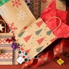 image:imageJOYIN 48 PCS Christmas Kraft Gift Bags 7 x 9 x 35 for Gifts Party Supplies Decor Xmas Goody Treat Candy Bags for Holiday Wedding Gift Decor Classrooms and Party Favors Presents Wrappingdark brown