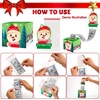 image:imageJOYIN 4PCS Christmas Money Box for Cash Gift Pull Surprise Box Gift Boxes for Money Xmas Holiday Birthday Cash Boxes with 200PCS Transparent Bags for Kids Adults Gifts Giving Family Party Favors