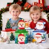 image:imageJOYIN 4PCS Christmas Money Box for Cash Gift Pull Surprise Box Gift Boxes for Money Xmas Holiday Birthday Cash Boxes with 200PCS Transparent Bags for Kids Adults Gifts Giving Family Party Favors