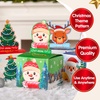 image:imageJOYIN 4PCS Christmas Money Box for Cash Gift Pull Surprise Box Gift Boxes for Money Xmas Holiday Birthday Cash Boxes with 200PCS Transparent Bags for Kids Adults Gifts Giving Family Party Favors