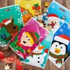 image:imageJOYIN 72 PCS Christmas Bags for Xmas Holiday Goody Gift 11 x 16Christmas Snacks Plastic Shopping Bags with Handles for Present Wrapping Festive Party Favor Party Decoration SuppliesBlue Green Yellow