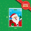 image:imageJOYIN 72 PCS Christmas Bags for Xmas Holiday Goody Gift 11 x 16Christmas Snacks Plastic Shopping Bags with Handles for Present Wrapping Festive Party Favor Party Decoration SuppliesBlue Green Yellow