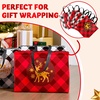 image:imageJOYIN 8 PCS Extra Large Christmas Tote Gift Bags 169 x 126 x 68 Reusable Holiday Tote Bags with Handle Christmas Grocery Shopping Totes Bag for Presents Xmas Party Favor Gift Wrapping