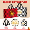 image:imageJOYIN 8 PCS Extra Large Christmas Tote Gift Bags 169 x 126 x 68 Reusable Holiday Tote Bags with Handle Christmas Grocery Shopping Totes Bag for Presents Xmas Party Favor Gift Wrapping
