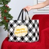 image:imageJOYIN 8 PCS Extra Large Christmas Tote Gift Bags 169 x 126 x 68 Reusable Holiday Tote Bags with Handle Christmas Grocery Shopping Totes Bag for Presents Xmas Party Favor Gift Wrapping