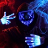 image:imageJOYIN Halloween Led Mask Light Up Mask and Gloves for Cosplay Costume Pink amp Blue 3 Modes Scary Glow in The Dark Masks for Halloween Party Dress Up Accessories Gifts GivingBlue