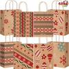 image:imageJOYIN 48 PCS Christmas Kraft Gift Bags 7 x 9 x 35 for Gifts Party Supplies Decor Xmas Goody Treat Candy Bags for Holiday Wedding Gift Decor Classrooms and Party Favors Presents Wrappingbrown