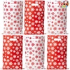 image:imageJOYIN 72 PCS Christmas Bags for Xmas Holiday Goody Gift 11 x 16Christmas Snacks Plastic Shopping Bags with Handles for Present Wrapping Festive Party Favor Party Decoration SuppliesRed white