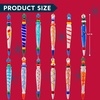 image:imageJOYIN 12Pcs Colorful Glass Icicle Ornaments with Crystal Line for Christmas Tree Decorations 35437 Xmas Tree Hanging in 12 Different Designs