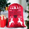 image:imageJOYIN 3 Packs Santa Sack Large Christmas Canvas Gift Bag with Drawstring 26 x 19 for Hoilday Party Supplies Reusable Personalized Best Gift for Xmas Package Storage Christmas Event Party Favors