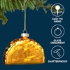 image:imageJOYIN Christmas Taco and Burrito Ornament 2 pcs Glass Blown Set Handcrafted for Tree Hanging Ornament Outdoor Christmas Decorations Indoor