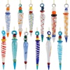 image:imageJOYIN 12Pcs Colorful Glass Icicle Ornaments with Crystal Line for Christmas Tree Decorations 35437 Xmas Tree Hanging in 12 Different Designs