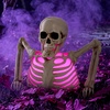 image:imageJOYIN Skeleton Halloween Decorations Indoor Lighted Skeleton Tabletop Halloween Groundbreaker for Decorating Supplies Indoor Outdoor Home Party Fall Outdoor Gift Table Top Party75x98inch