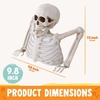image:imageJOYIN Skeleton Halloween Decorations Indoor Lighted Skeleton Tabletop Halloween Groundbreaker for Decorating Supplies Indoor Outdoor Home Party Fall Outdoor Gift Table Top Party75x98inch