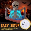 image:imageJOYIN Skeleton Halloween Decorations Indoor Lighted Skeleton Tabletop Halloween Groundbreaker for Decorating Supplies Indoor Outdoor Home Party Fall Outdoor Gift Table Top Party75x98inch
