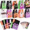 image:imageJOYIN 60 PCS Halloween Treat Bags Goodie and Candy Bags with Stickers Party Supplies Trick or Treat for Kids Halloween Party Favors Exchange Holiday Pastries Supplies