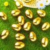 image:imageJOYIN 72Pcs Gold Easter Eggs 23 Metallic Plastic Empty Eggs Fillable for Easter Hunt Supplies Basket Stuffers Toys Filling Treats Party Favor