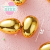 image:imageJOYIN 72Pcs Gold Easter Eggs 23 Metallic Plastic Empty Eggs Fillable for Easter Hunt Supplies Basket Stuffers Toys Filling Treats Party Favor
