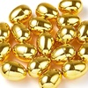image:imageJOYIN 72Pcs Gold Easter Eggs 23 Metallic Plastic Empty Eggs Fillable for Easter Hunt Supplies Basket Stuffers Toys Filling Treats Party Favor