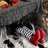 image:imageJOYIN 2 Pcs 21 Halloween Decorations Outdoor Witch Legs Yard Stakes Witch Halloween Graveyard Lawn Yard Prop and Patio DecorationsWhite BlackWitch Legs set