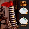 image:imageJOYIN 2 Pcs 21 Halloween Decorations Outdoor Witch Legs Yard Stakes Witch Halloween Graveyard Lawn Yard Prop and Patio DecorationsWhite BlackWitch Legs with light set