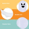 image:imageJOYIN 2 Pcs 53 Halloween Decoration Outdoor Halloween Tree Wrap Ghost Decoration Outdoor Smiling Hanging Ghost Design for Lawn Tree Party Supplies Haunted House Wrap DecorCute Ghost